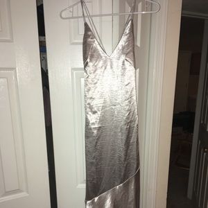 Metallic soft H&M gown